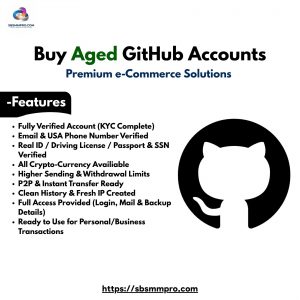 Buy GitHub Account